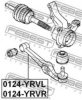 FEBEST 0124-YRVL Track Control Arm